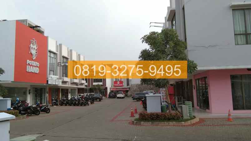 disewakan ruko gudang kantor jl boston barat i medang