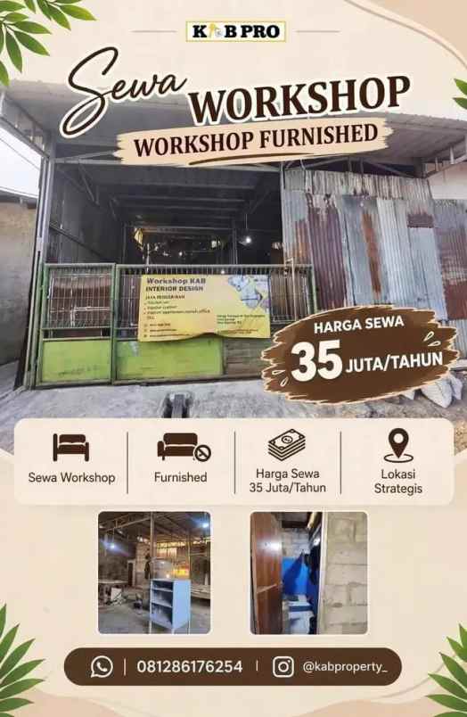disewakan ruko gudang kantor jl tanah 80 jakarta timur