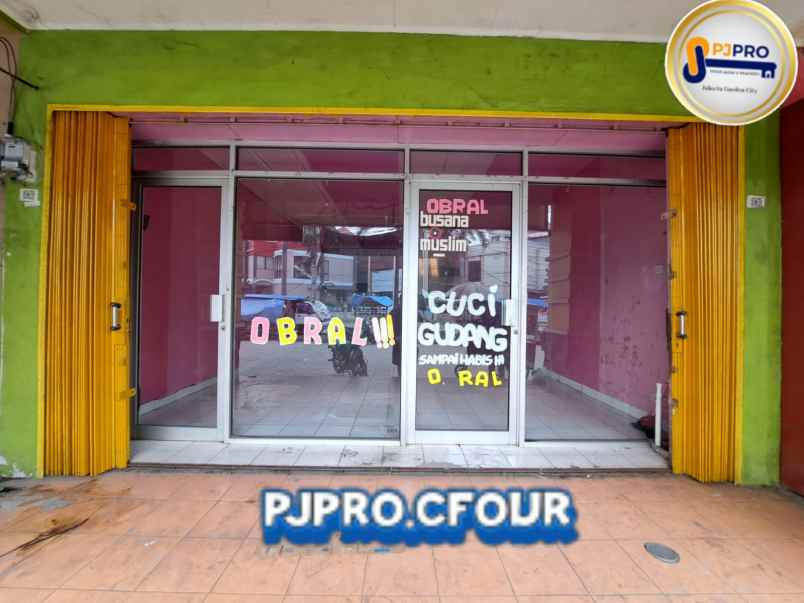 disewakan rumah ruko sewa 2 lantai di thb