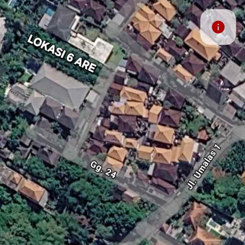 disewakan tanah jl batu belig