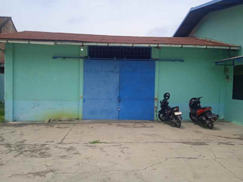 gudang 2 pintu connecting di sukamaju bandar lampung