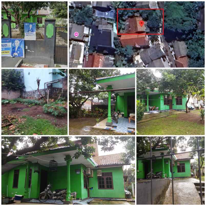 jual rumah strategis dan lahan masih luas