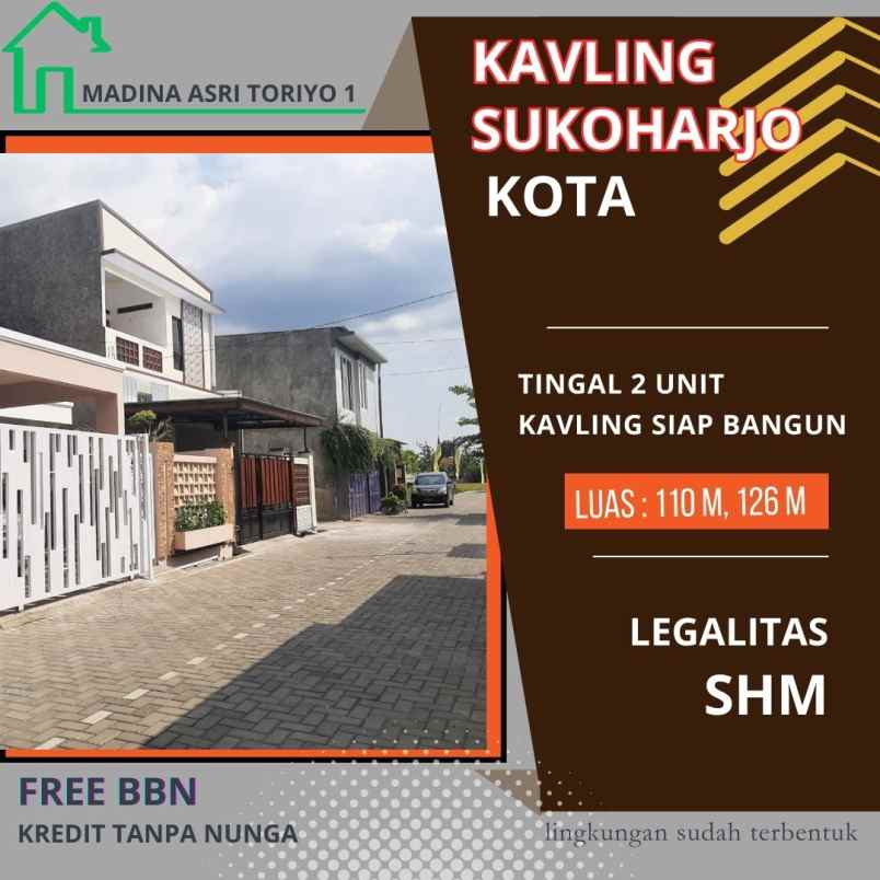 jual tanah kavling perumahan dijombor sukoharjo