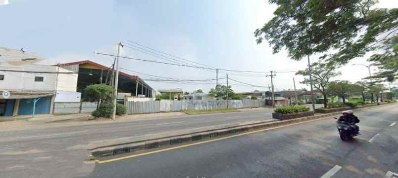 jual tanah komersial utama di jl raya bekasi
