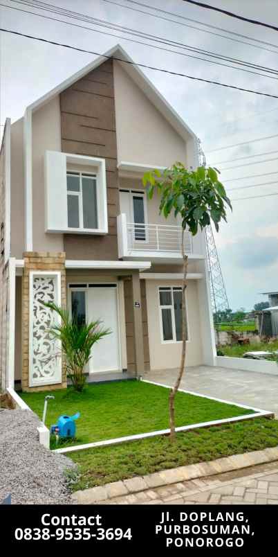 perumahan modern strategis ponorogo perumahan syariah