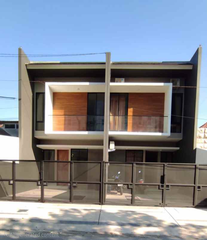 ready 2 unit rumah minimalis modern wisma mukti