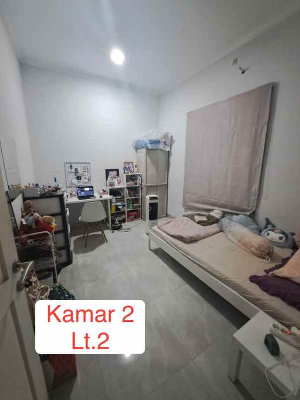rumah 2 lantai modern minimalis antapani bandung