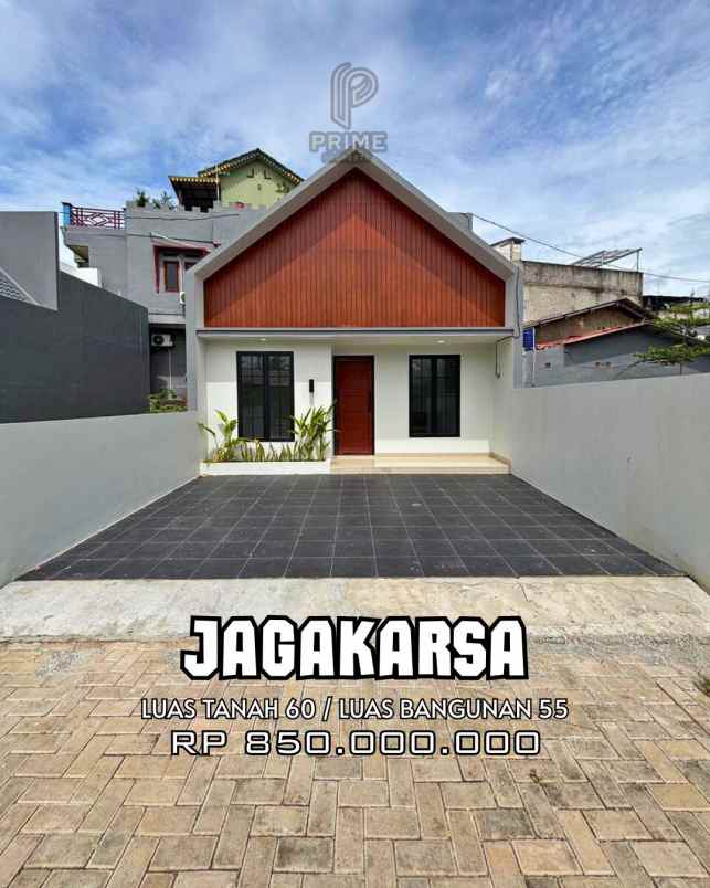 rumah 800 jutaan di jagakarsa jakarta selatan