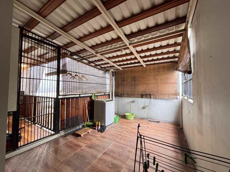 rumah asri dijual di dalam cluster di pamulang