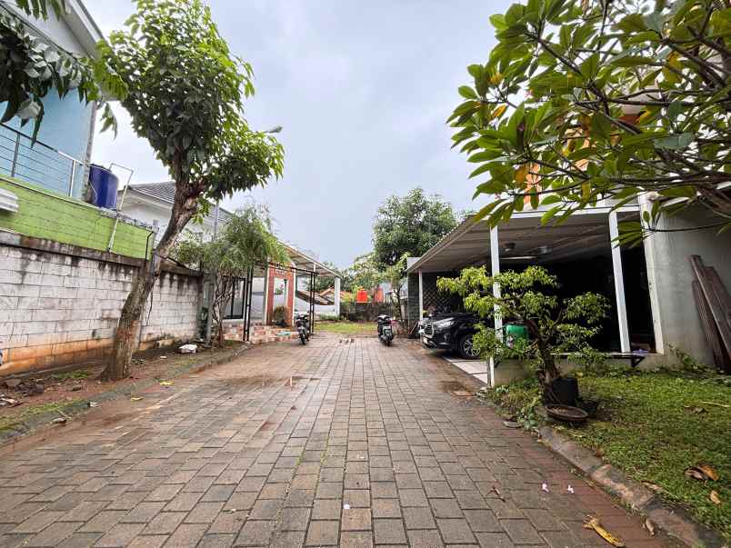 rumah asri dijual di dalam cluster di pamulang