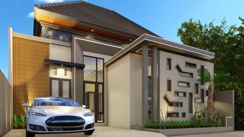 rumah baru dekat pasar cebongan dan view sawah