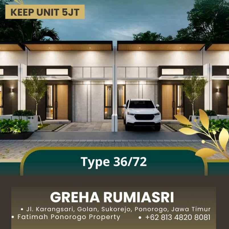 rumah baru syariah ponorogo