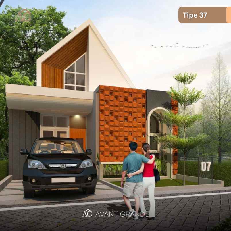 rumah di inspira tipe 37