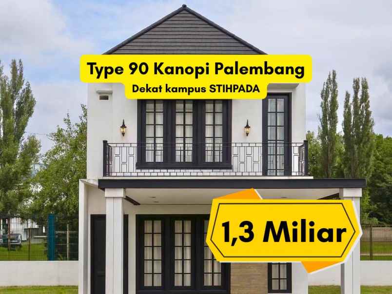 rumah dijual palembang km 6 dekat kampus stihpada