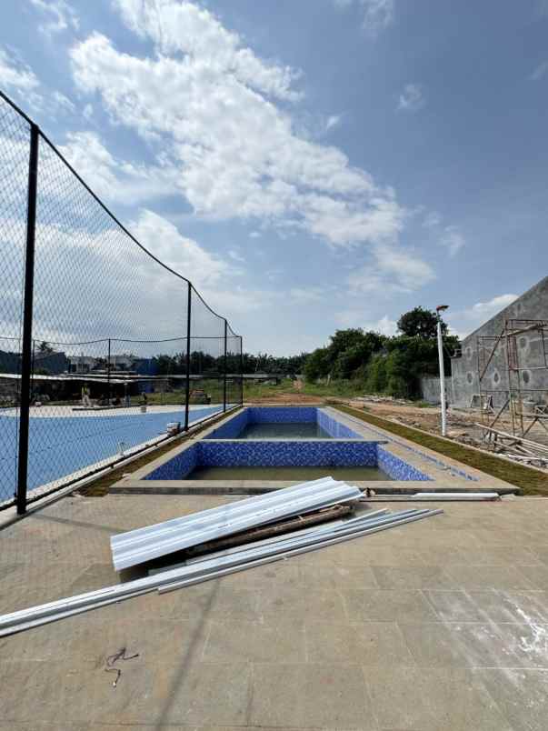 rumah mezzanine setu fasilitas lengkap