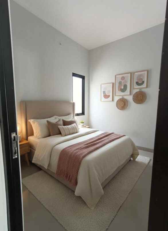 rumah mezzanine setu fasilitas lengkap