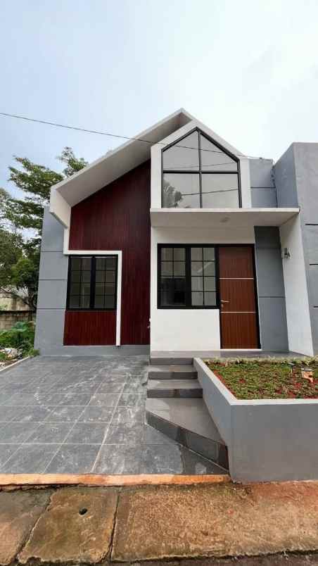 rumah modern minimalis dengan desain scandinavian