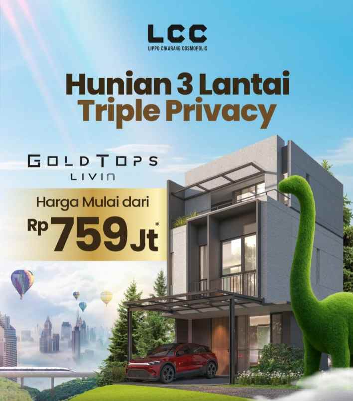 rumah pertama di lippo cikarang