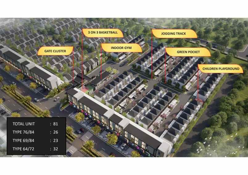 rumah perumahan metland cibitung