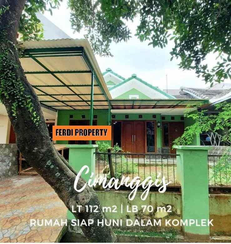 rumah rapi cluster depan siap huni bukit golf cibubur