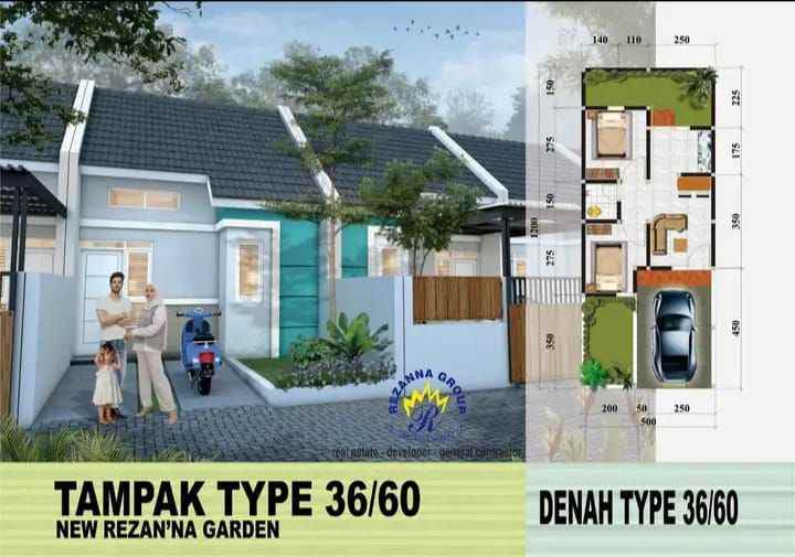 rumah subsidi terlaris new rezanna garden mojokerto