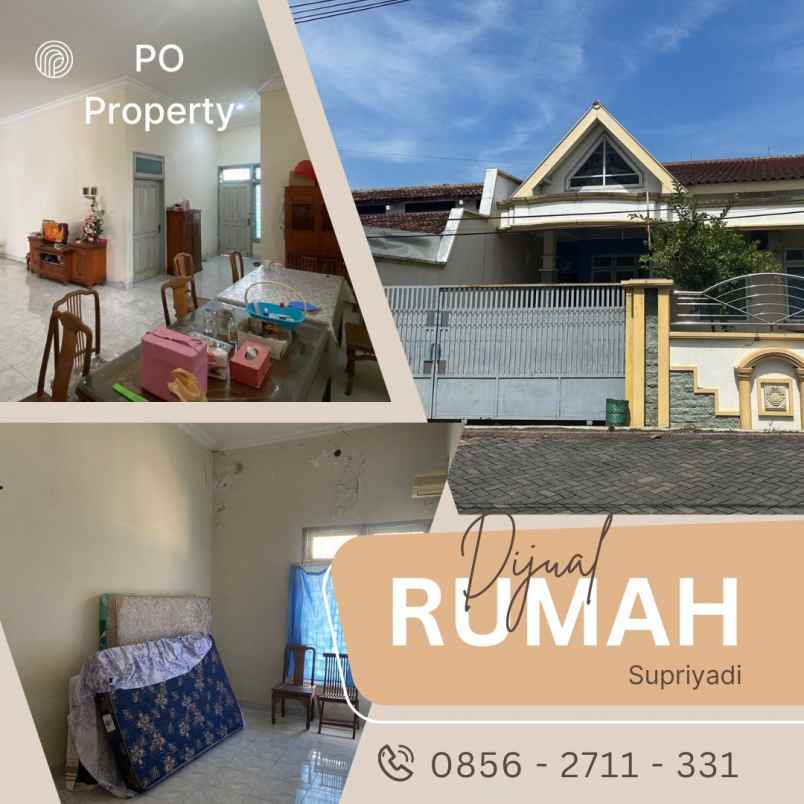 rumah tengah kota siap huni jalan supriyadi semarang