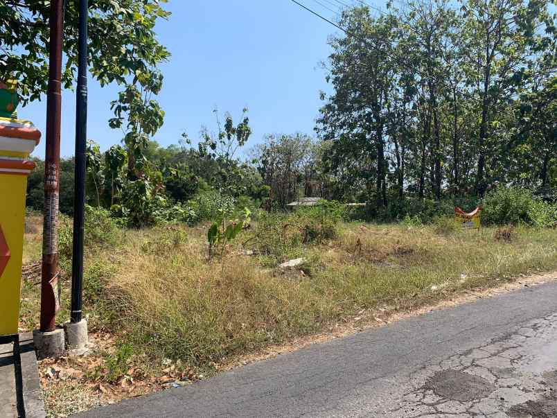 tanah datar 500m2 selatan alun alun sragen