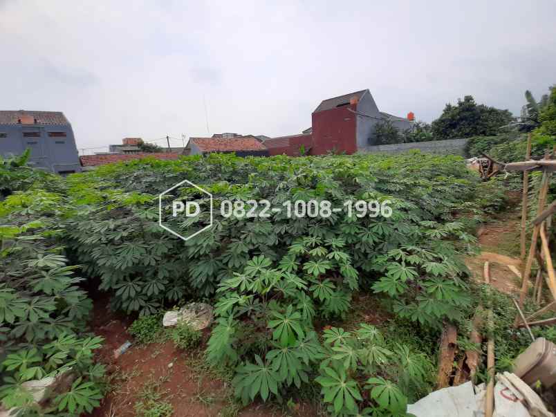 tanah jl pondok rajeg kec