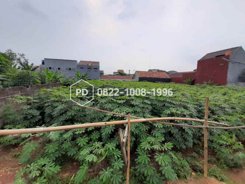 tanah jl pondok rajeg kec