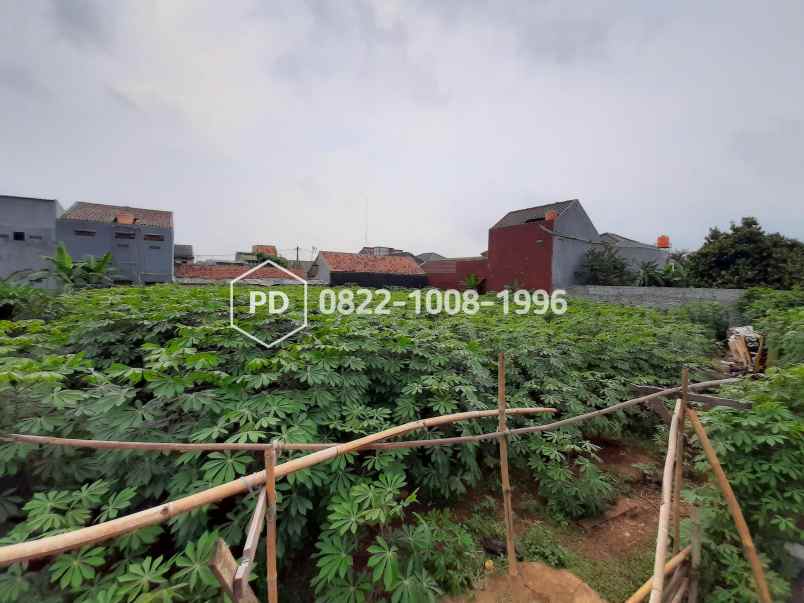 tanah jl pondok rajeg kec