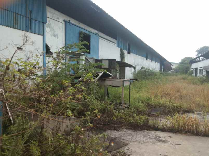 tanah jl raya balaraja 7400m2 shgb bawah pasaran