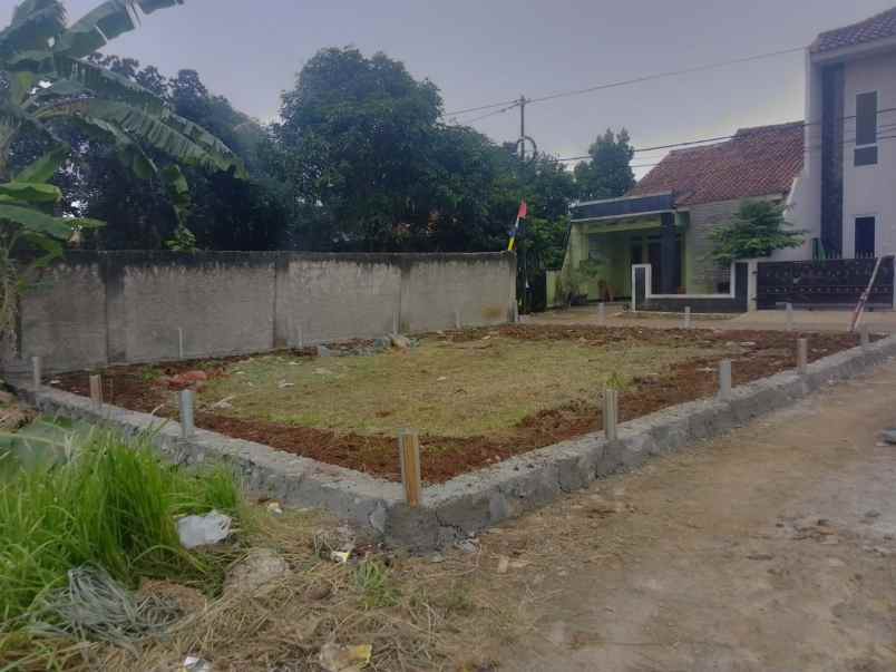 tanah kavling shm di tajurhalang bogor luasan 100m2