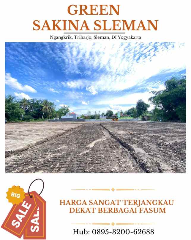 tanah pekarangan dekat jl magelang km 12