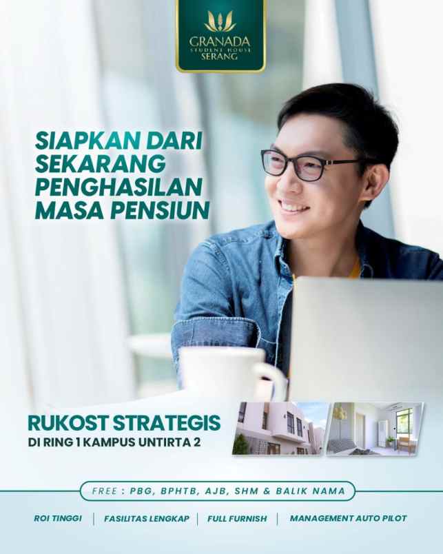 aset bisnis auto cuan rumah kos strategis dekat kampus