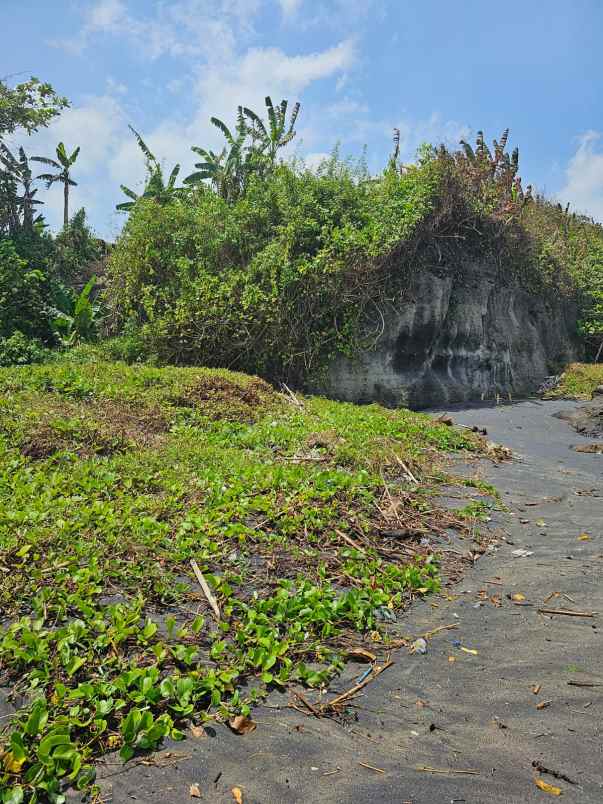 beach front land di pantai yeh gangga tabanan bali