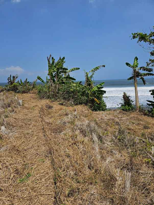 beach front land di pantai yeh gangga tabanan bali