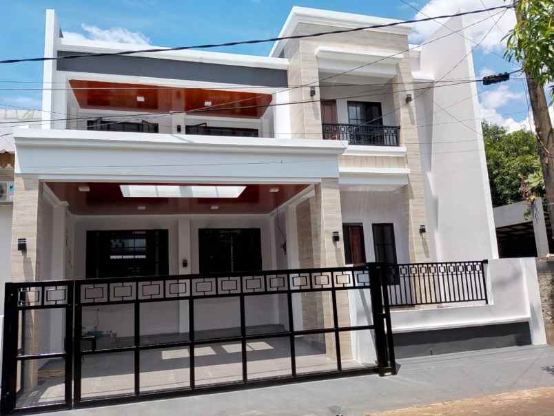 brand new house villa melati mas serpong utara tangsel