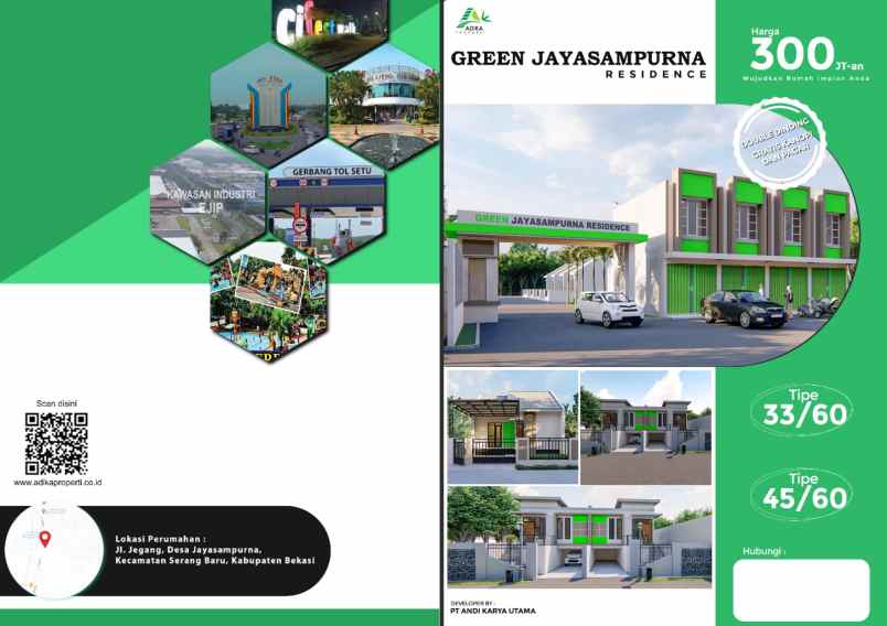 cluster green jayasampurna residence cikarang