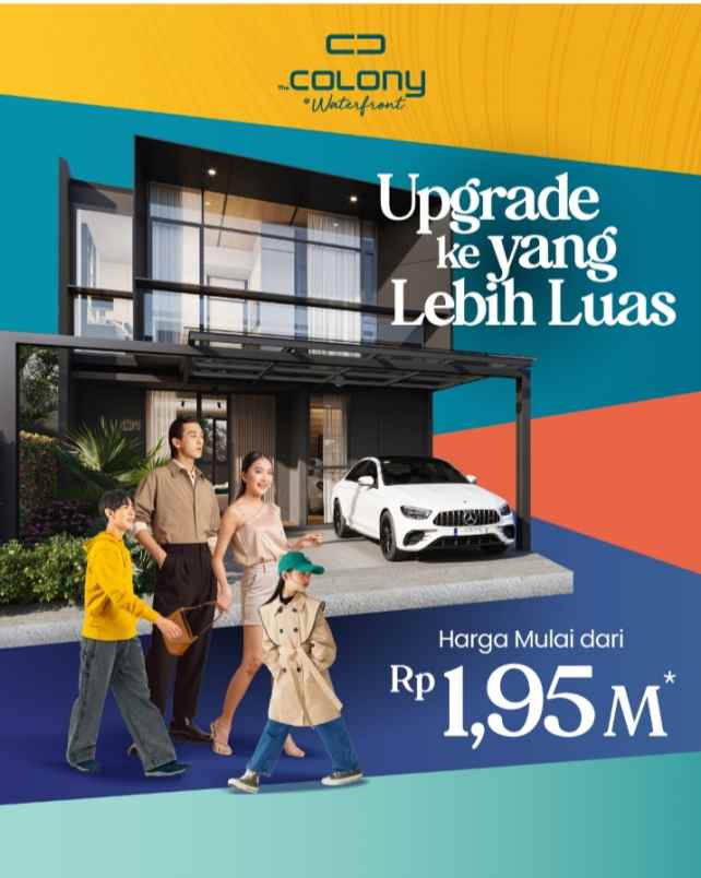 cluster the colony waterfront