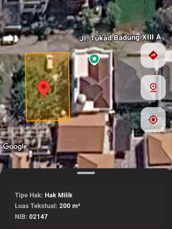 dijual 2 are jl tukad badung xiii renon denpasar