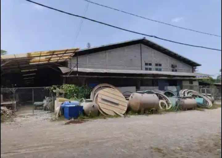 dijual gudang lokasi serang siap pakai nego