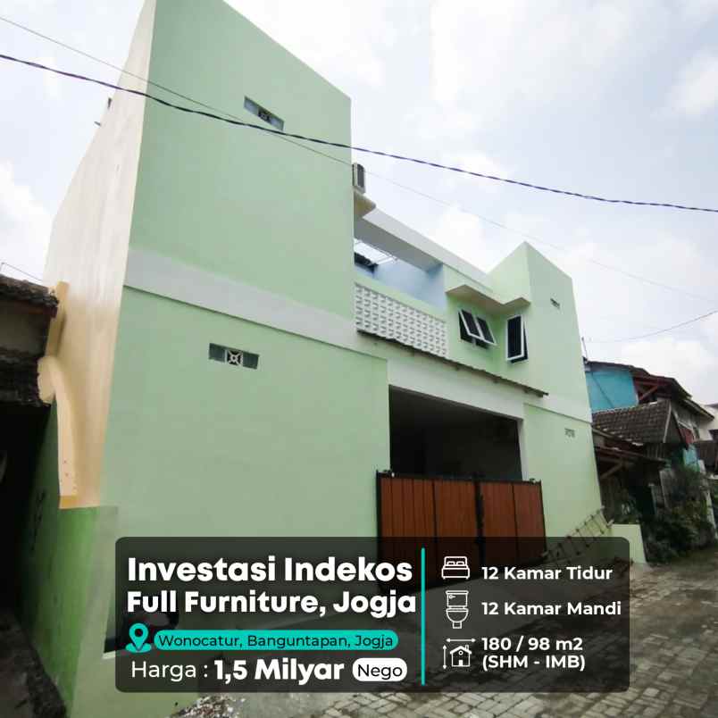 dijual kost wonocatur