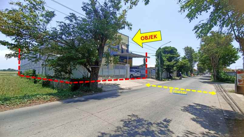 dijual pabrik gudang