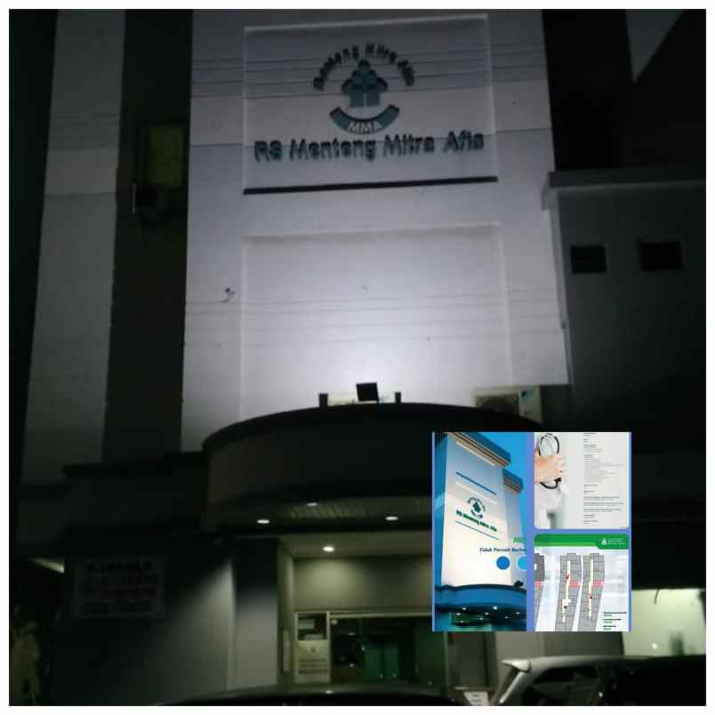 dijual rs lokasi menteng kebon sirih jakarta pusat