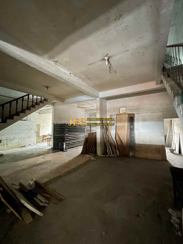 dijual ruko gudang kantor jalan pertempuran brayan