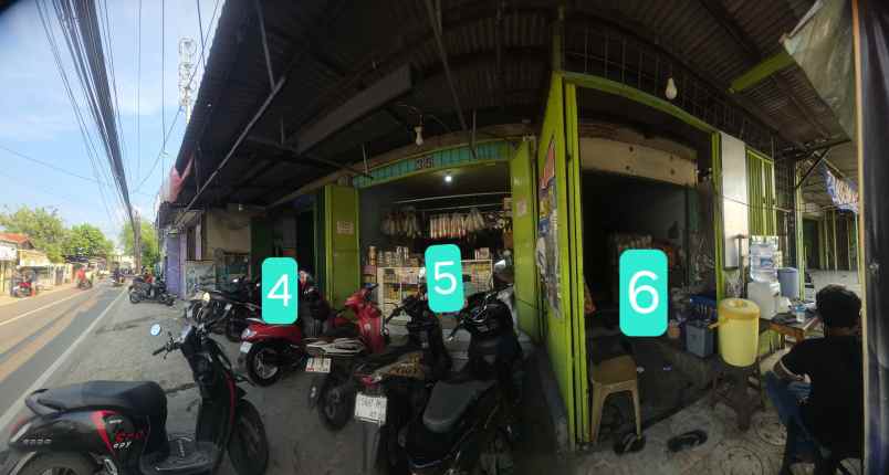 dijual ruko gudang kantor jalan prepedan tegal alur