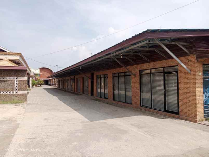 dijual ruko gudang kantor jalan raya cilamaya