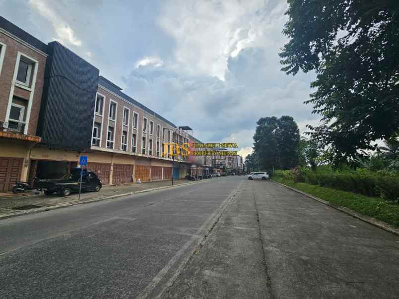 dijual ruko gudang kantor komplek medan resort city