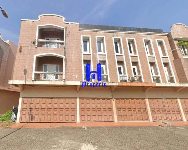 dijual ruko gudang kantor komplek medan resort city