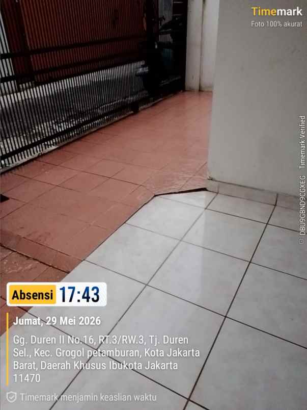 dijual ruko gudang kantor tanjung duren grogol